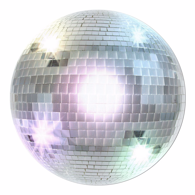 Disco Ball Cutouts