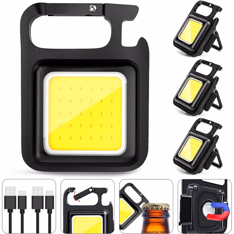 Keychain Emergency Light with Bottle Opener