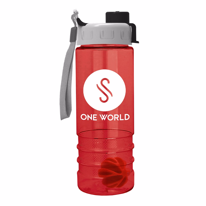 24 oz. Salute Shaker Bottle - Quick Snap