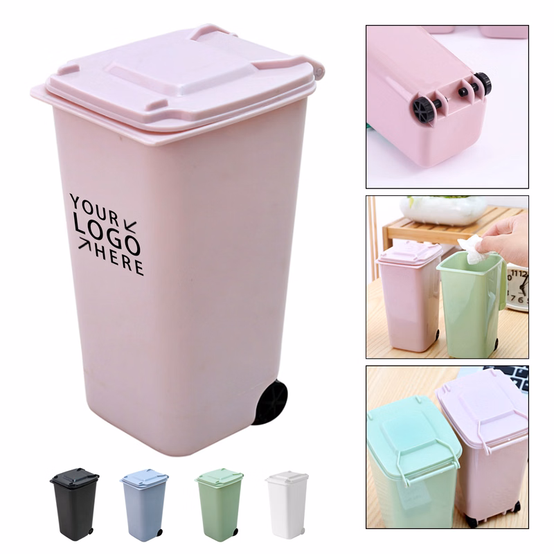 Mini Trash Bin Desktop Storage