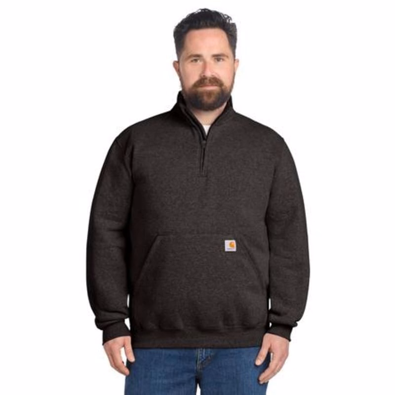 Carhartt Midweight 1/4-Zip Mock Neck Sweatshirt