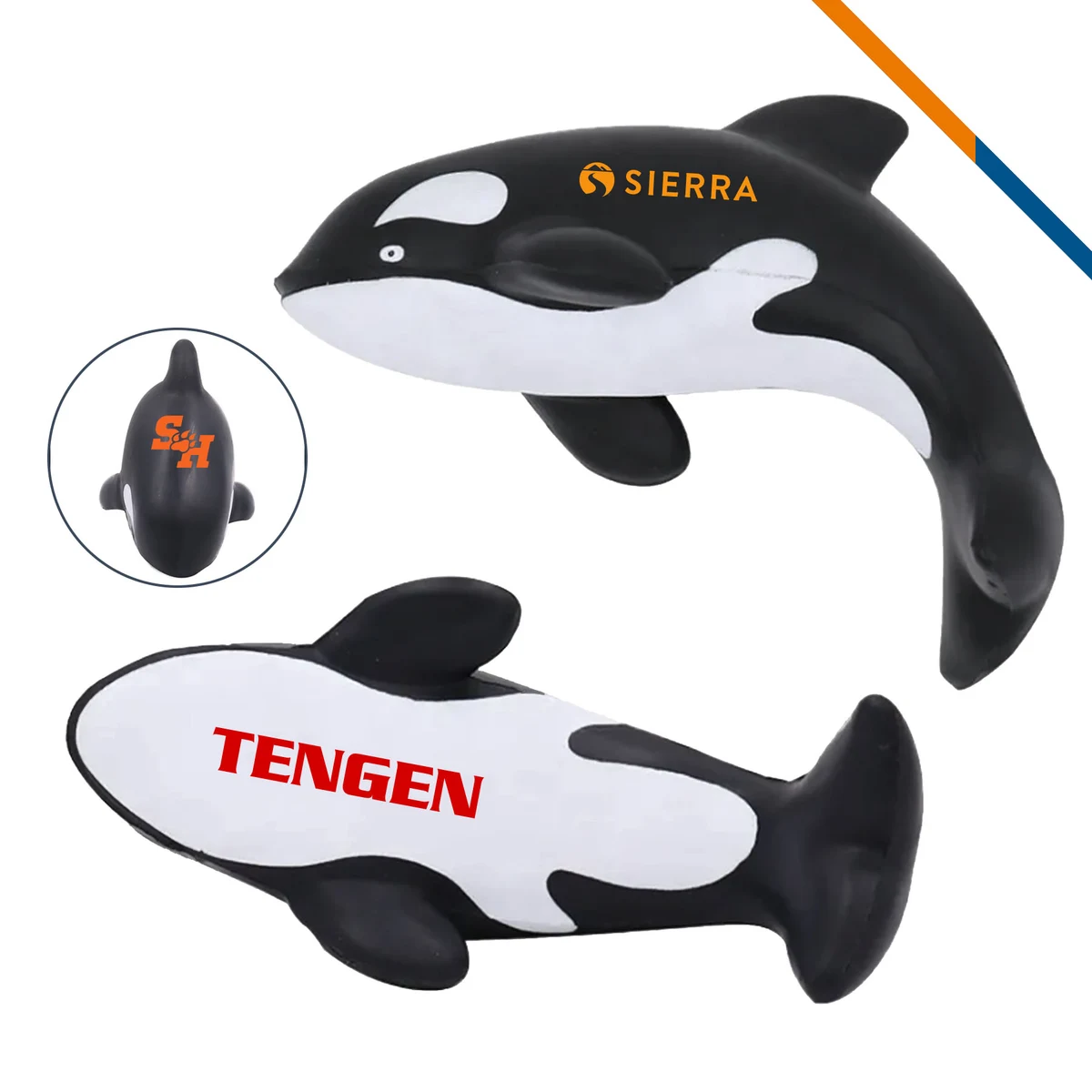 Nodin Killer Whale Stress Ball 1