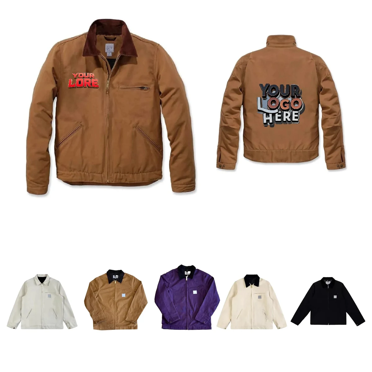 Lapel Work Jacket 1
