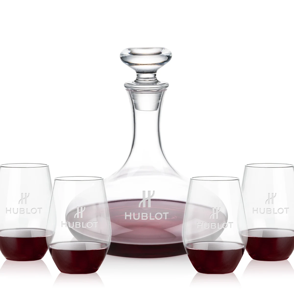 Elliston Decanter & Vale Stemless Wine Set 1