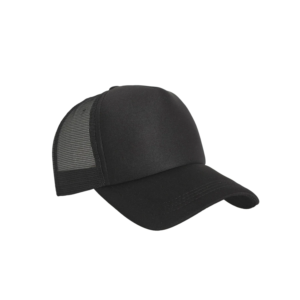 Polyester Cotton Blend Mesh Baseball Trucker Hat 1