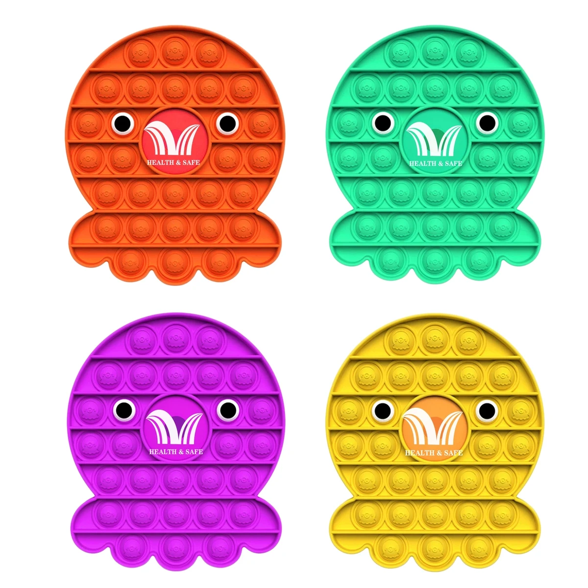 Octopus Push Pop Fidget Toy 1