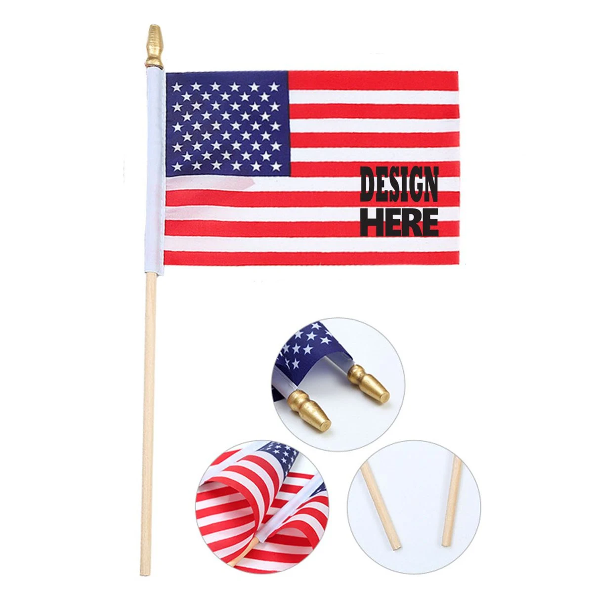 Patriotic American Flag Cape Garden Decor 1