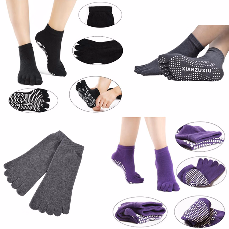 Silkscreen Non Slip Yoga Socks