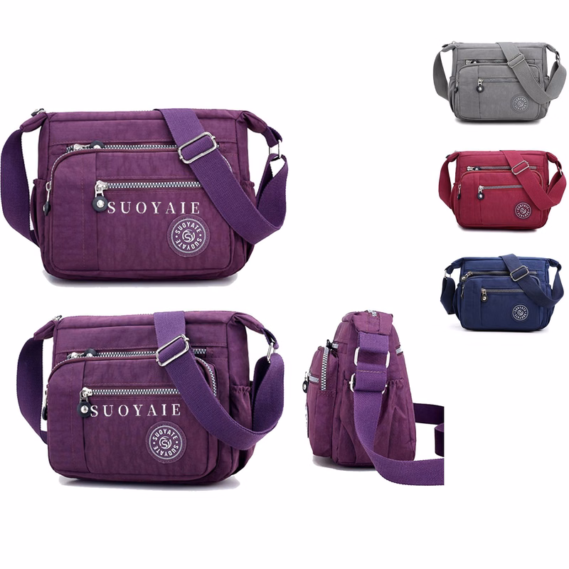 Women's Leisure, Water Repellent Finish Nylon Smalal Bag