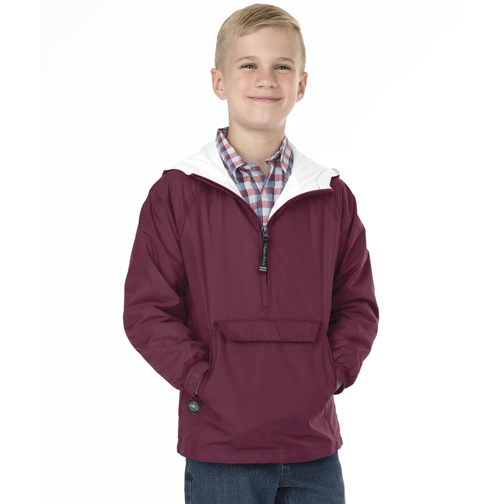 Youth Classic Solid Pullover 1