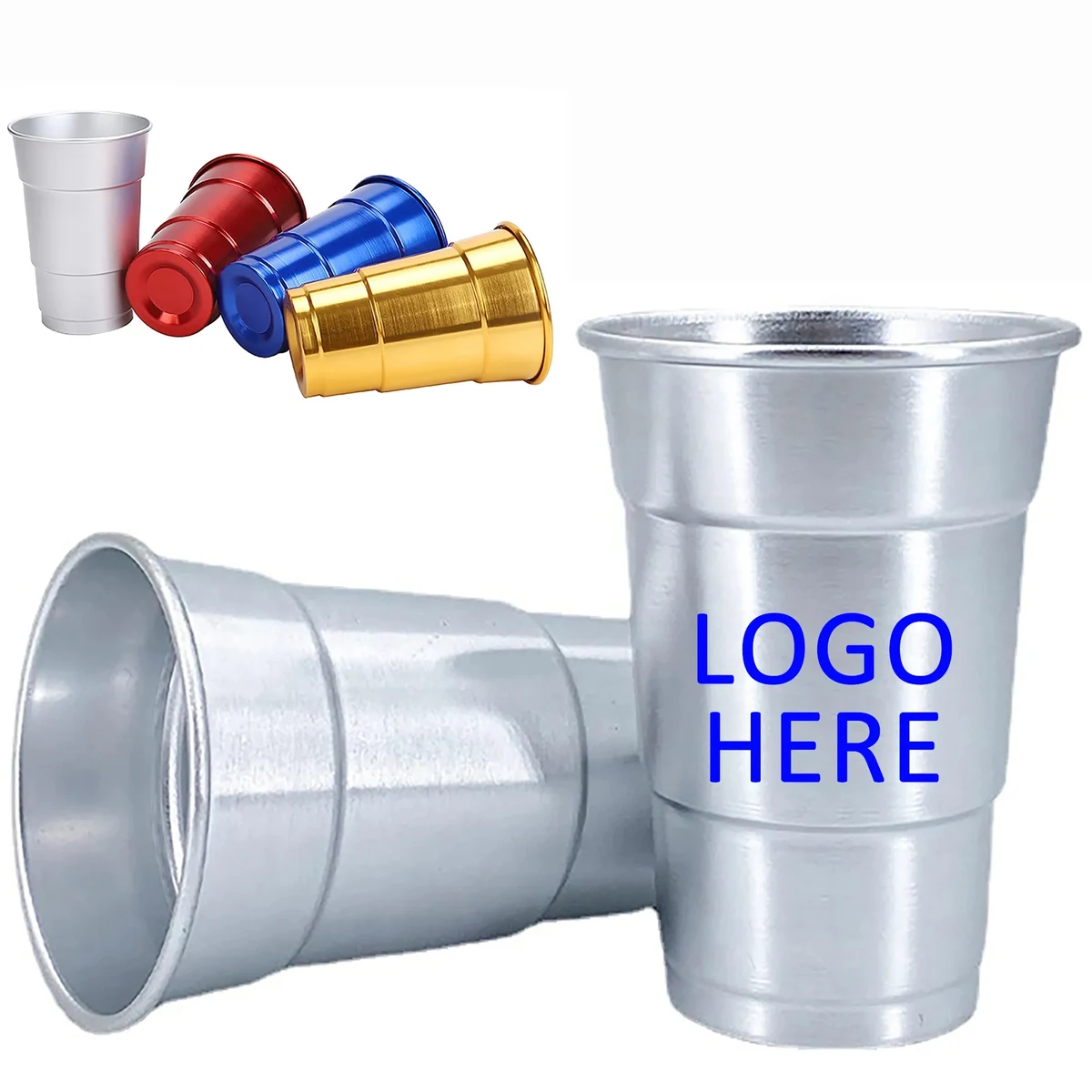 MOQ 50pcs 16oz Outdoor Camping Aluminum Cup 1