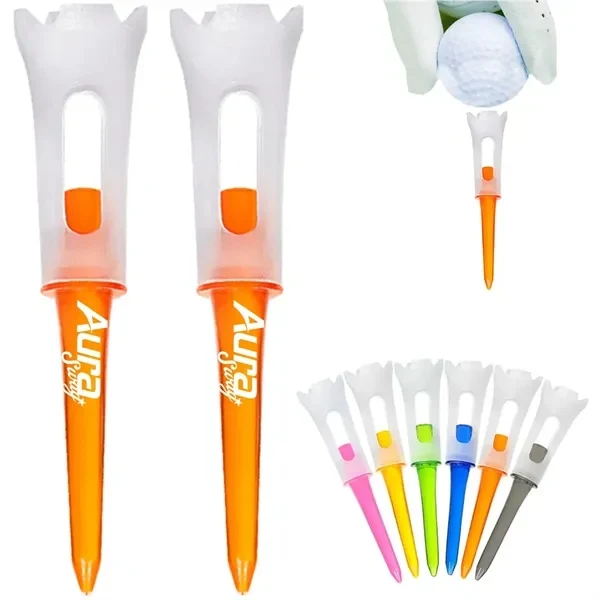 Custom Soft Rubber Top Golf Tees with Vibrant Color Options — Tournament Play 1
