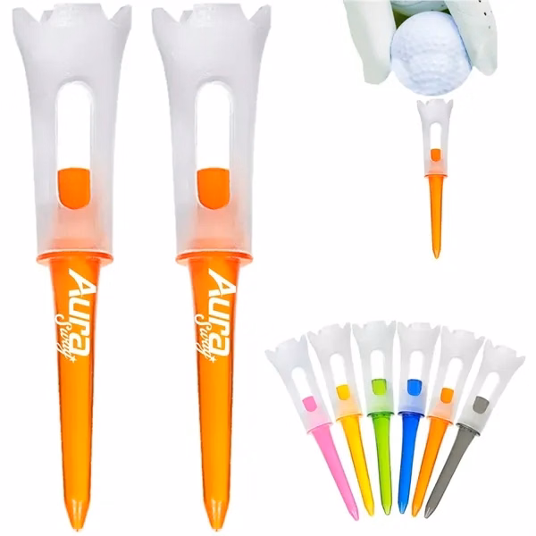 Custom Soft Rubber Top Golf Tees with Vibrant Color Options — Tournament Play