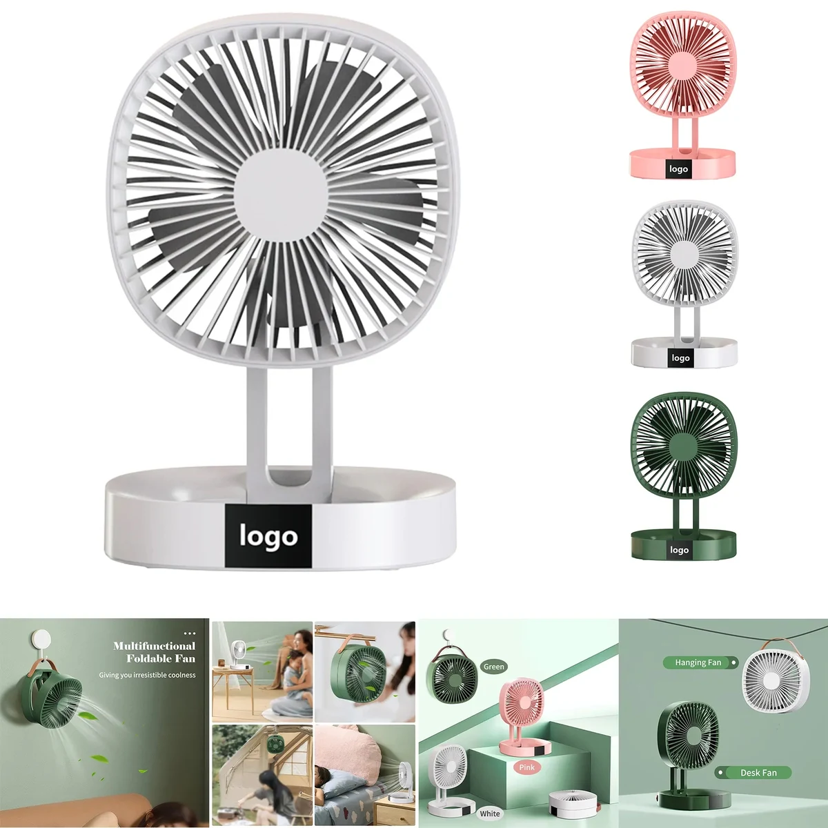 Desk Mini Folding Fan 1