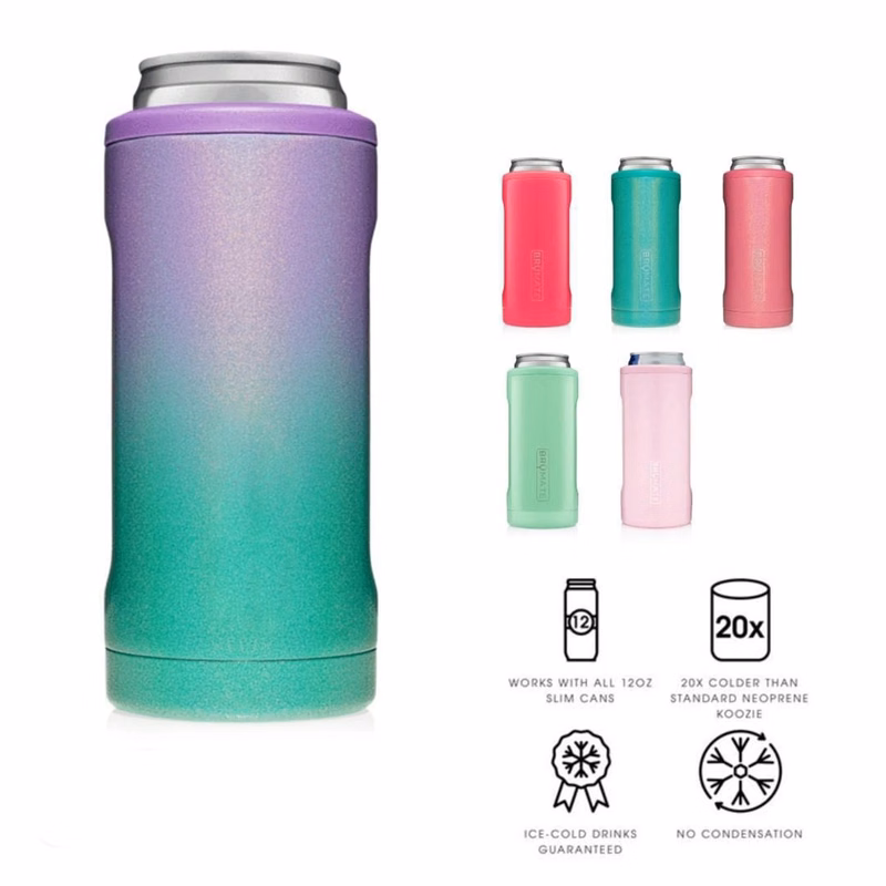 Double-walled Stainless SteelCan Cooler for 12 Oz Slim Cans