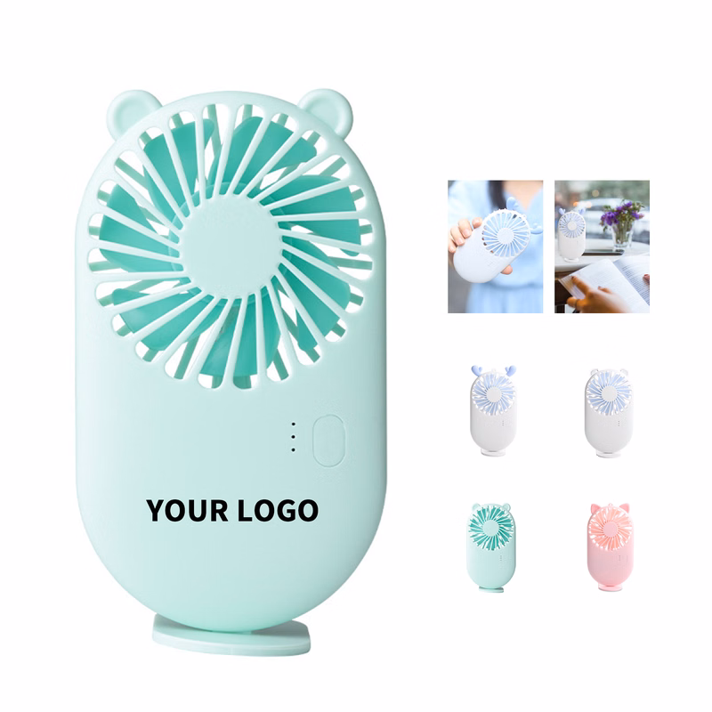 Rechargeable Pocket Fan 500 Milliampere Battery 5.4" x 3.1" x 1"
