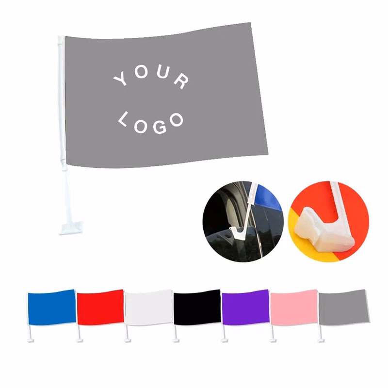 Colorful Car Flag Polyester Outdoor Durable