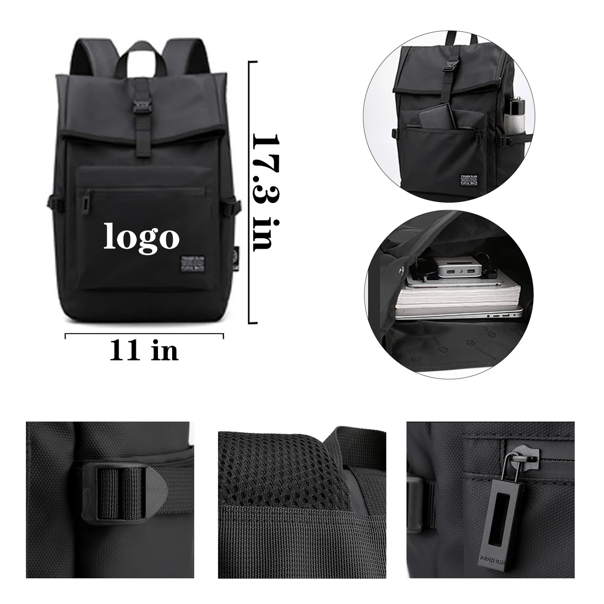 Customizable trendy backpack 1