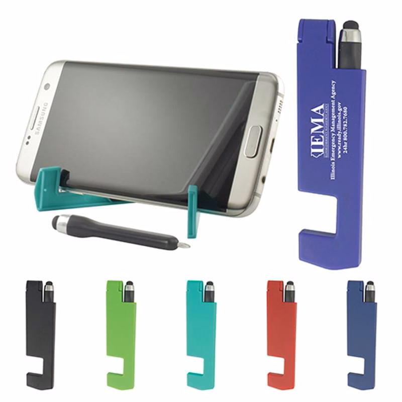 Phone/Tablet Holder with Stylus