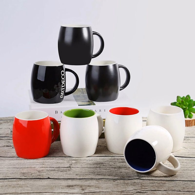 13 Oz. Porcelain Ceramic Coffee Mug