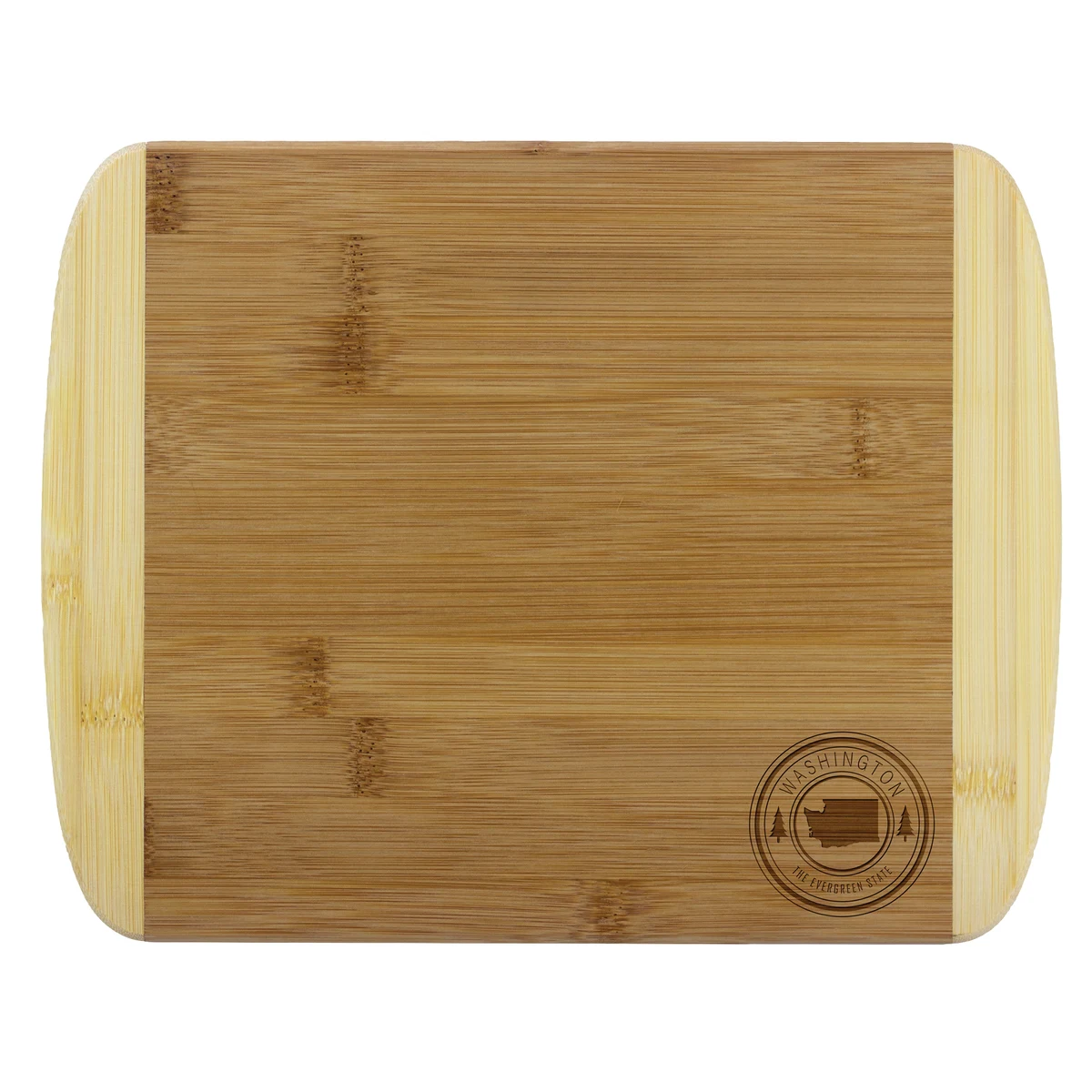 Washington State Stamp 2-Tone 11" Cutting Board 1