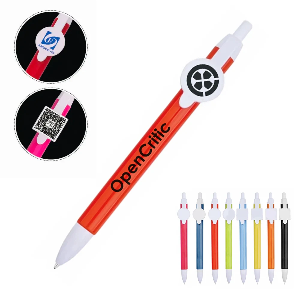 Round Clip Ball Pen Premium Ink 1