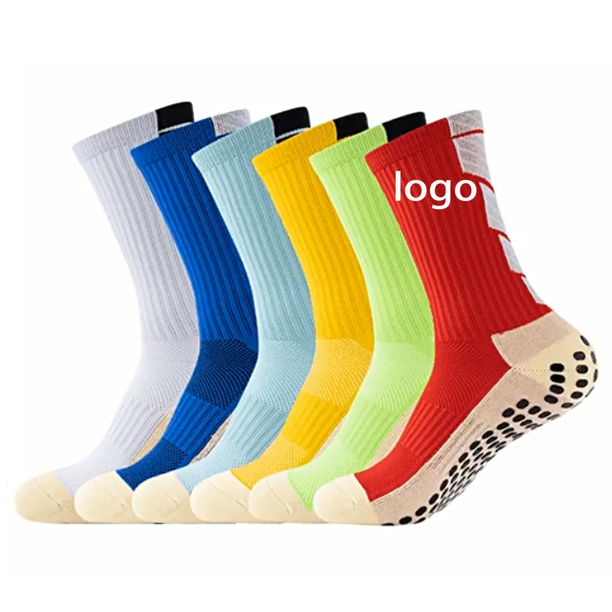 Professional Non-Slip Shock-Absorbing Long Football Socks 1