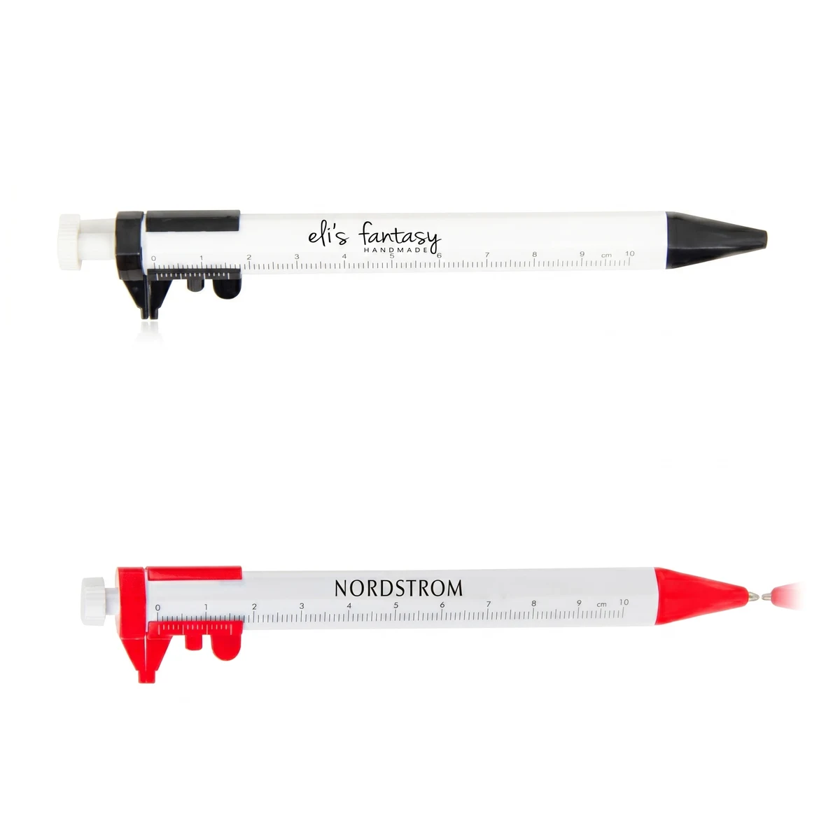 Retractable Caliper Ruler Pen 1