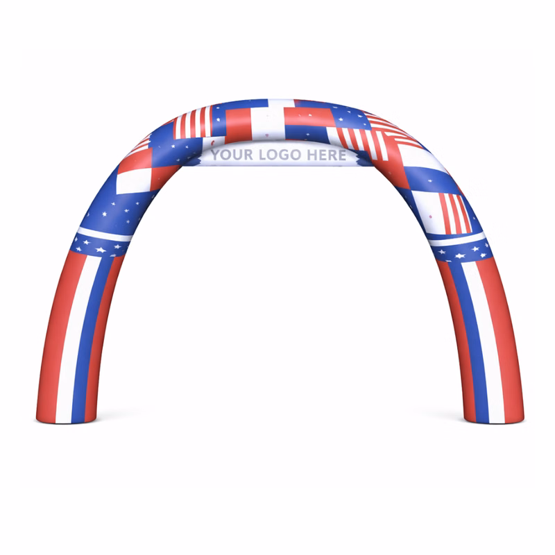 35' Cold Air Arch Round w/ Banner