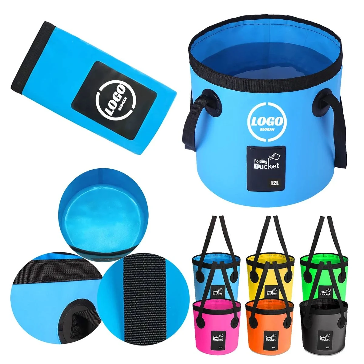 Folding Bucket Multiple Capacities Available 1