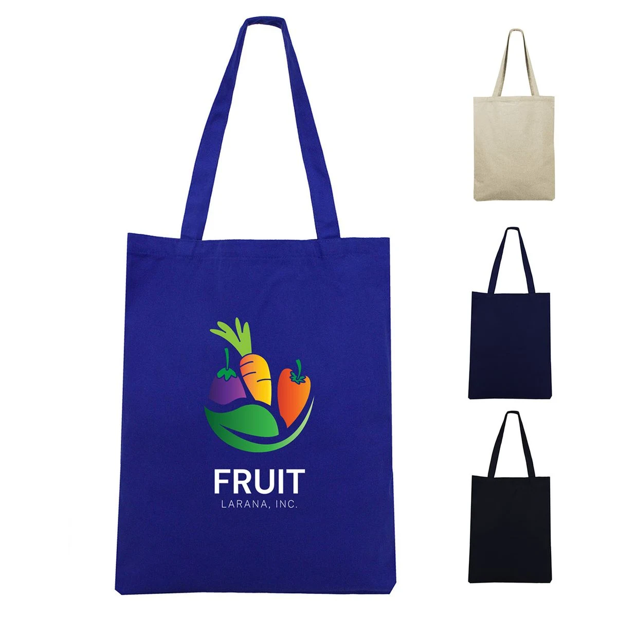 8 OZ Cotton Canvas Tote, custom tote bag with logo imprint 1