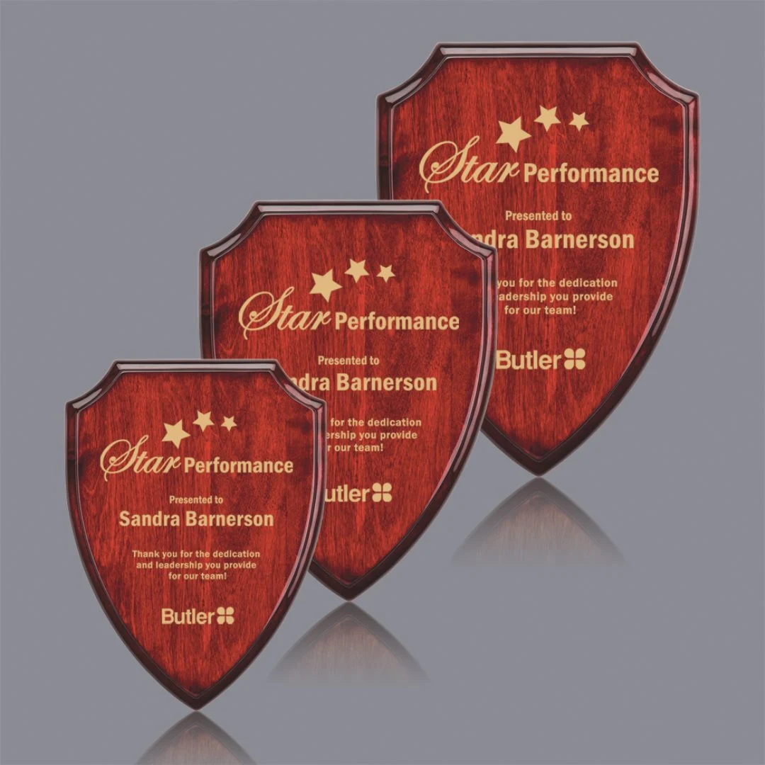 Montague Plaque - Rosewood 1