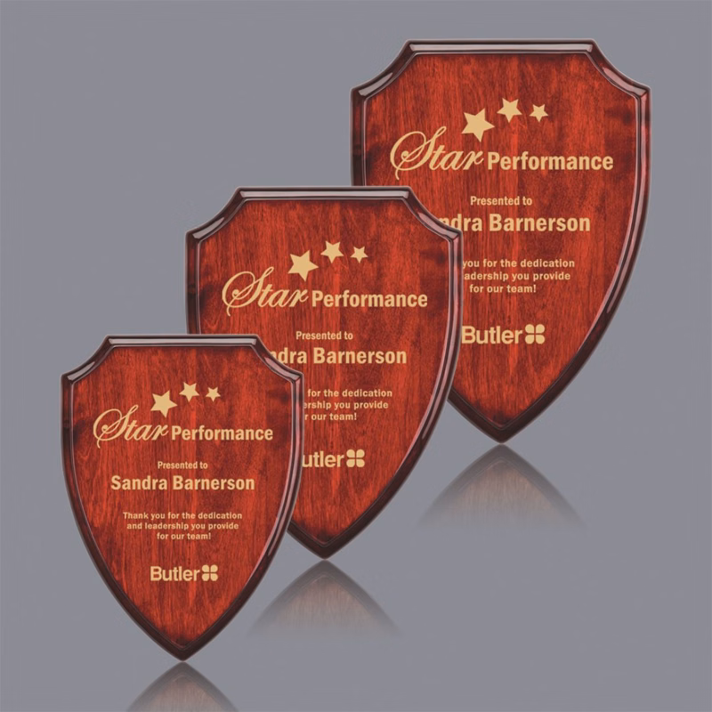 Montague Plaque - Rosewood