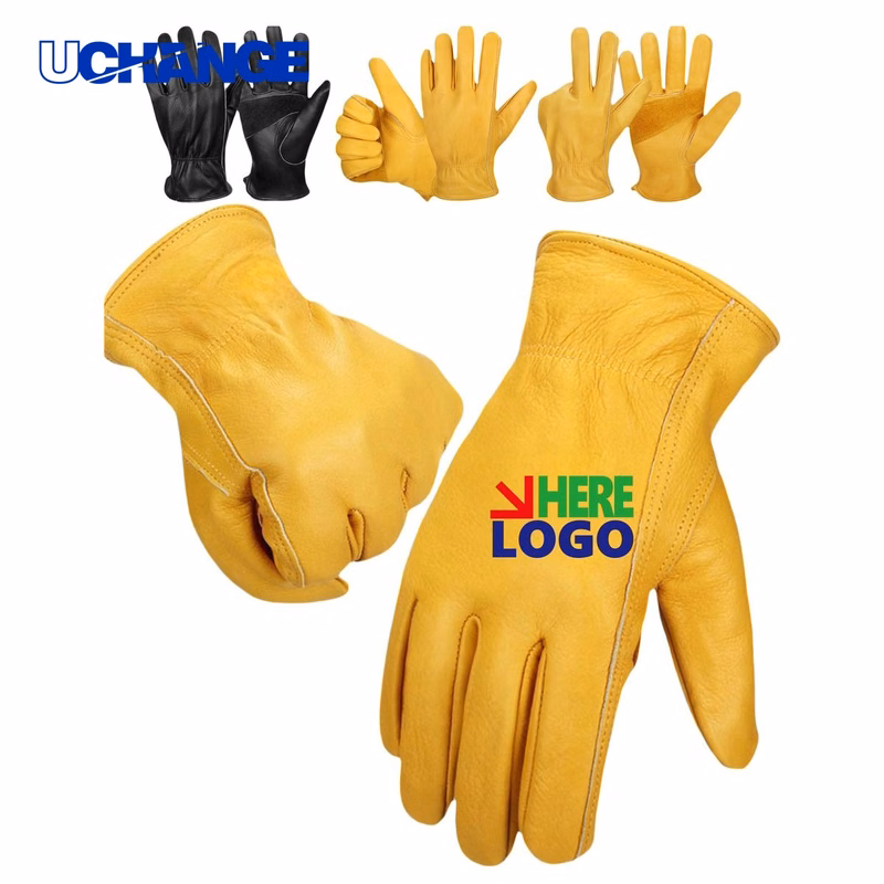Premium Leather Work Gloves