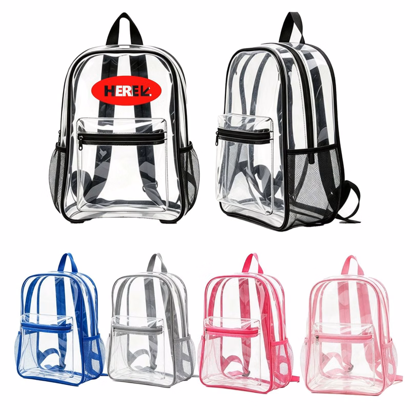 Waterproof Zippered PVC Backpack