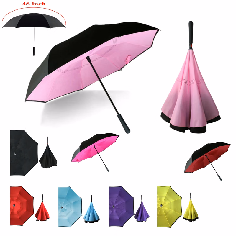 48" Two-Tone Inversion Umbrella