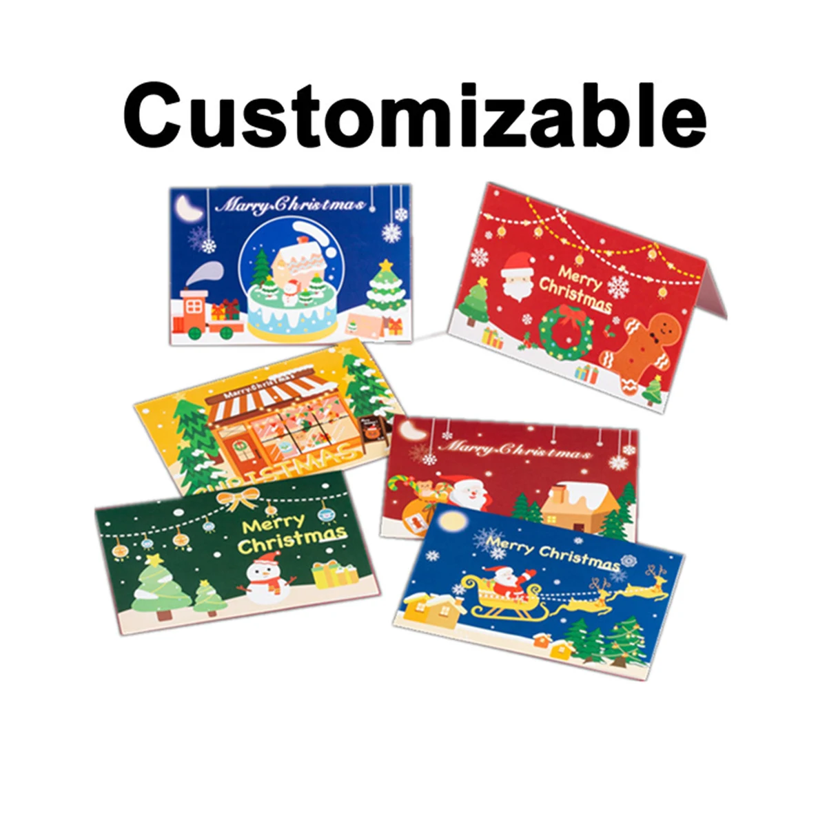 Merry & Bright Christmas Card 1