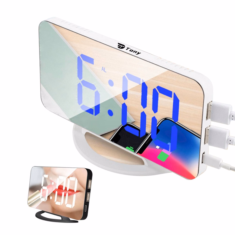 Clock Radio Mirror