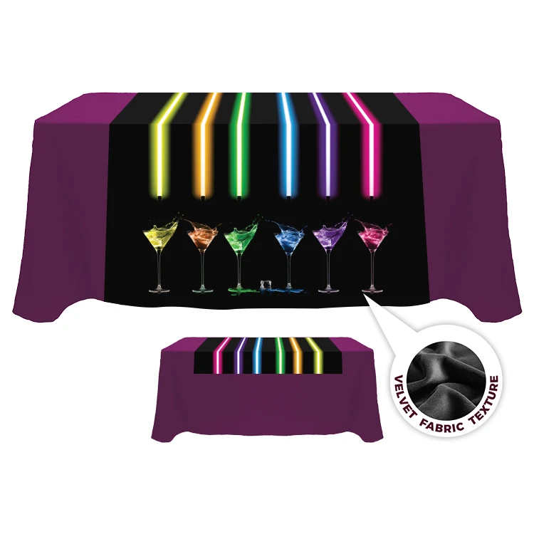 60" x 72" Velvet Table Runner 1