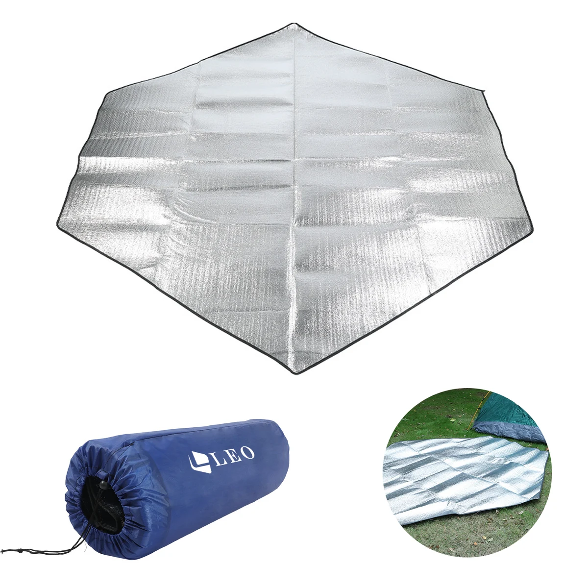 Foldable Waterproof Aluminum Film Picnic Mat 1