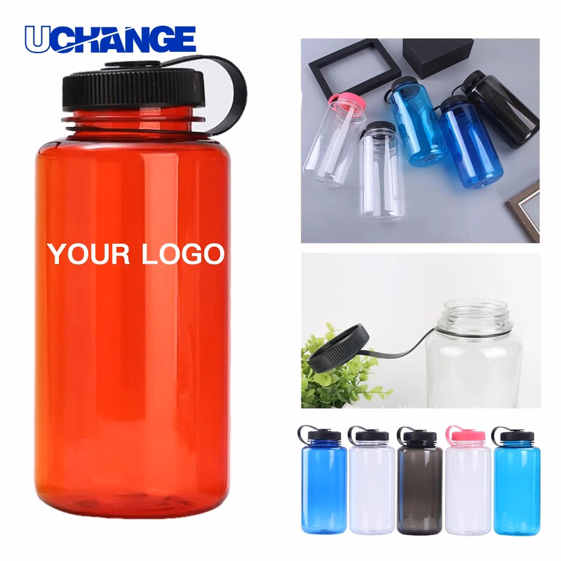 Plastic Water Bottle 32oz Durable for Camping Trips