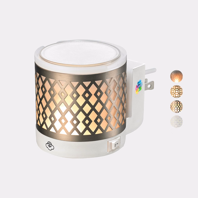 SERENE HOUSE® Metal No-Spill Wax Melt Wall-Plug Diffuser