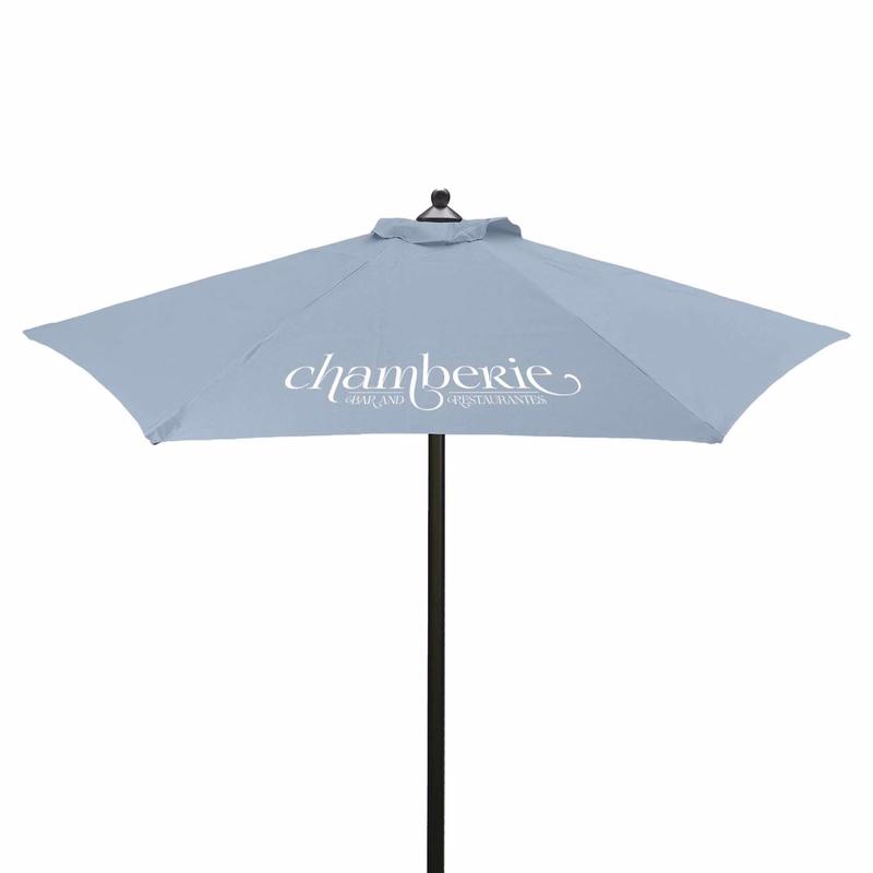 7' Steel Market Umbrella Kit (1 Imprint)