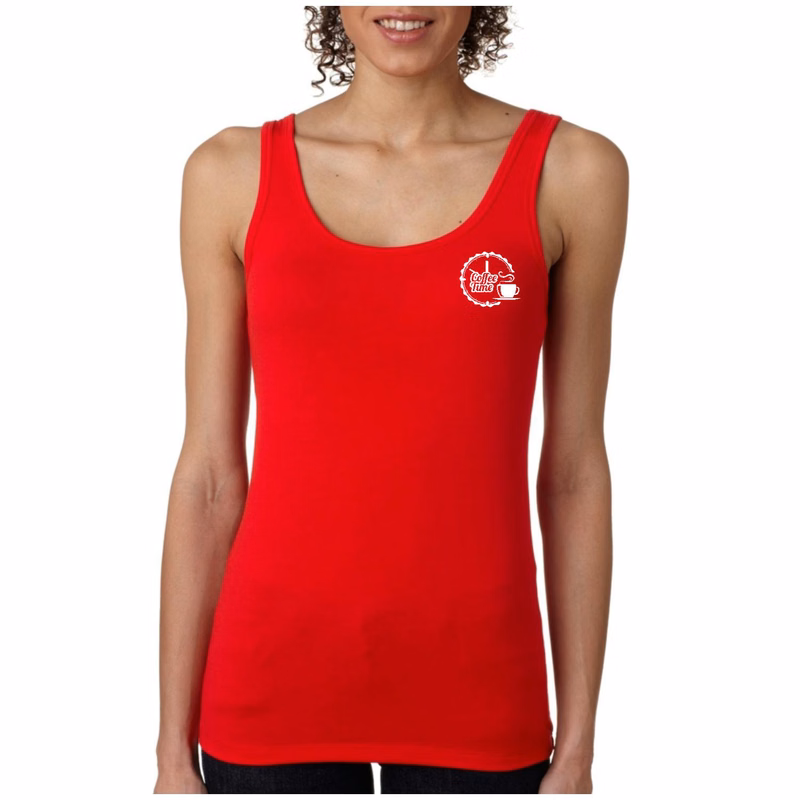 Next Level 4.3 oz. 57/ 38/ 5 Cotton/ Polyester/ Spandex Ladies Jersey Tank Tops