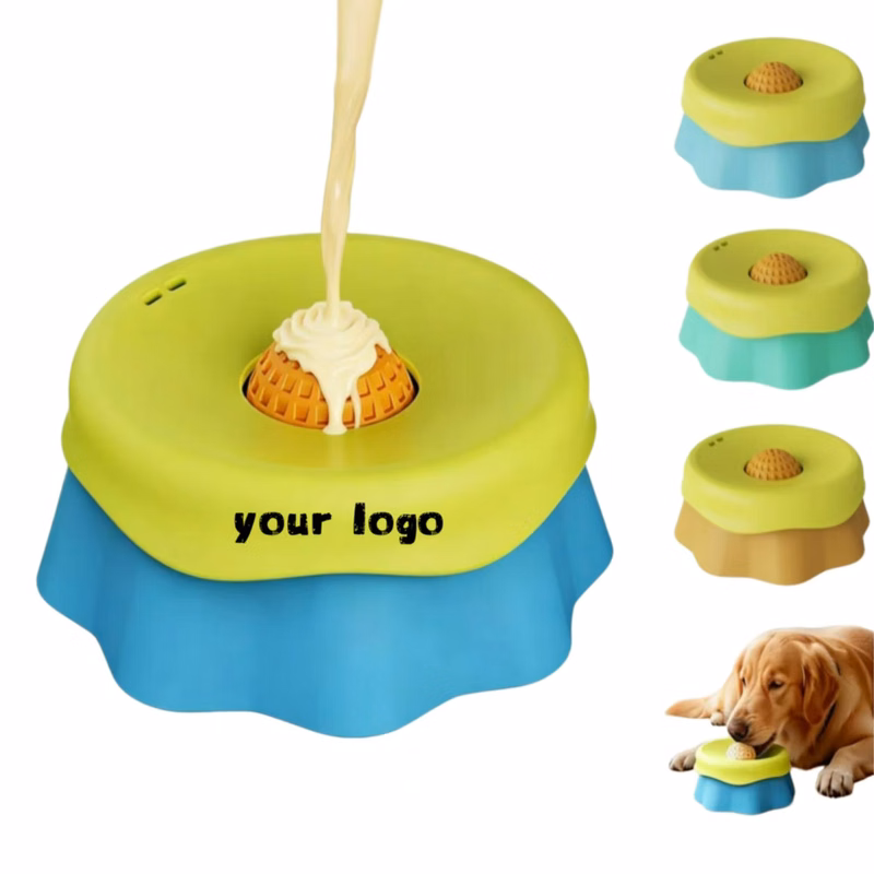 Custom Licking Slow Feeder Dog Bowl
