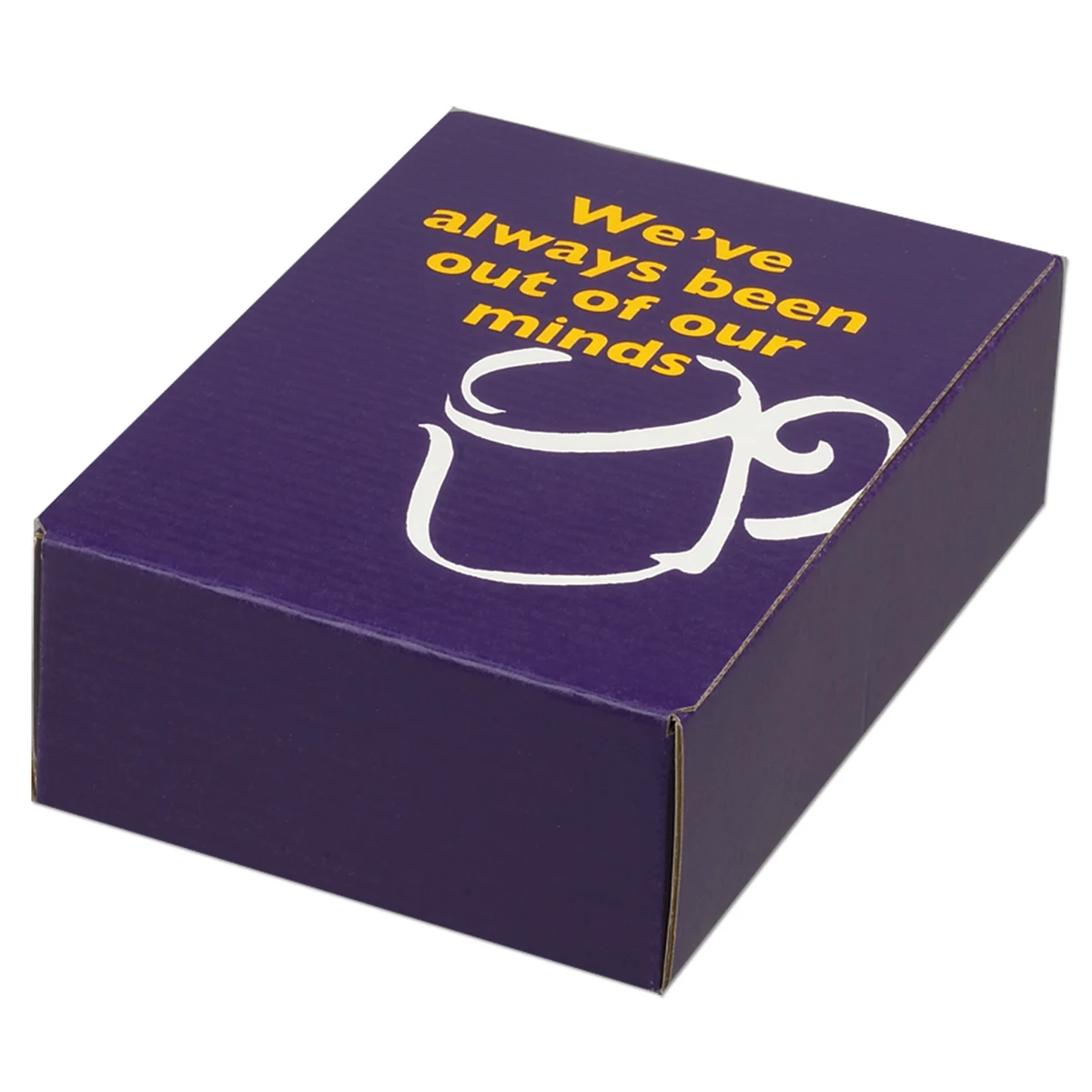 4" x 6 1/2" x 2" - E-Flute Outside Tuck Box 1