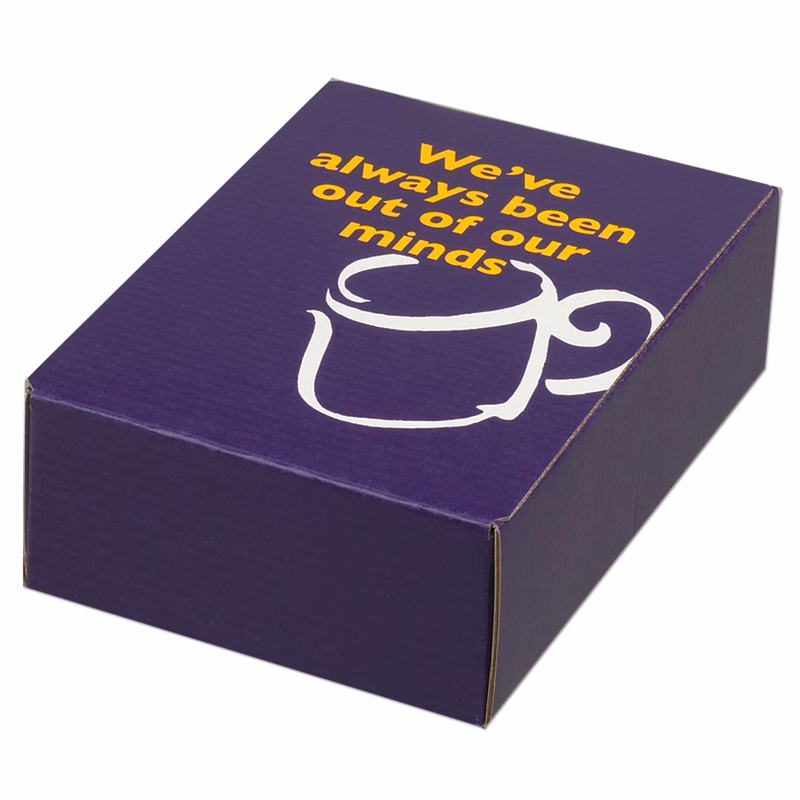4" x 6 1/2" x 2" - E-Flute Outside Tuck Box