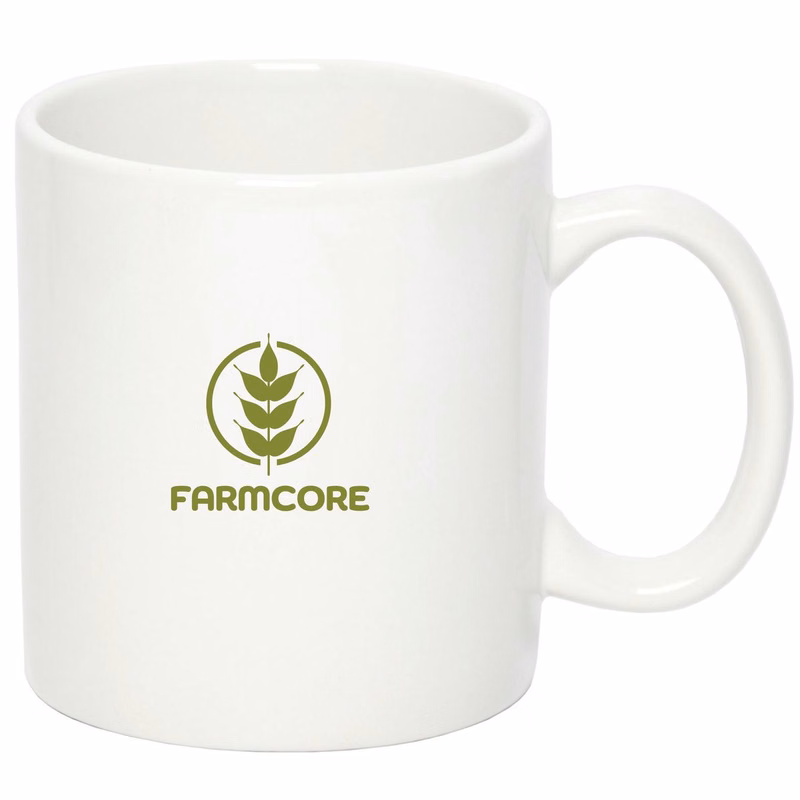 450 Ml. (15 Fl. Oz.) 'C' Handle Two-Tone Mug