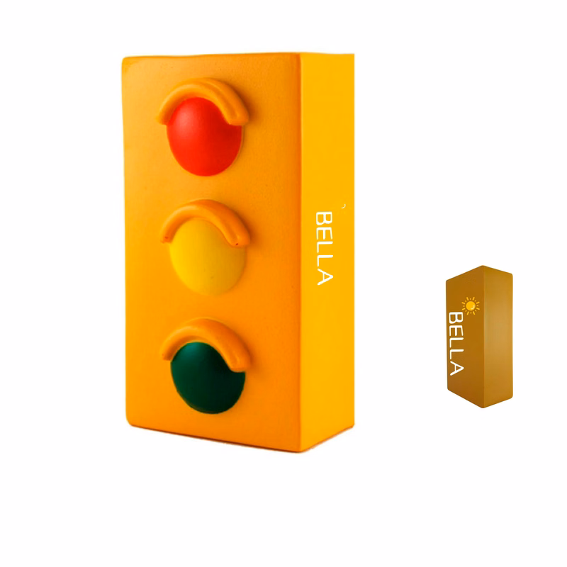 Yellow Traffic Light Stress Balls