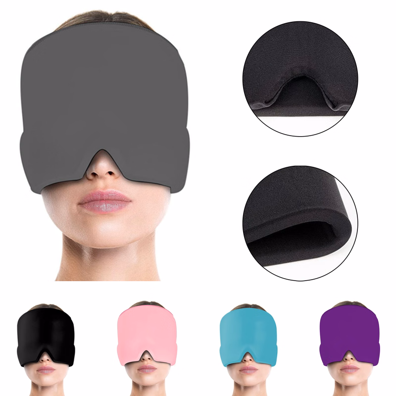 Migraine Cap Cooling Ice Pack Mask